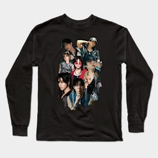 Stray Kids ATE Illustration fanart T-Shirt Long Sleeve T-Shirt